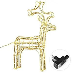 Salcar 60 cm LED Rentier Weihnachtsbeleuchtung, 140 LEDs Salcar
