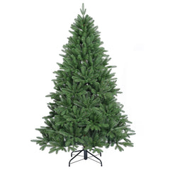 Salcar Premium Künstlicher Weihnachtsbaum 150cm/180cm/210cm – Nordmanntanne aus 100 % PE, naturgrün, form- & farbstabil, geruchlos, nadelfrei Salcar