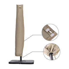 Sekey 260 x 40/70/50 cm Schutzhülle für 300 cm Ampelschirm, aus Oxford-Gewebe Sekey