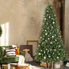 Salcar 180/210/240cm Künstlicher Weihnachtsbaum, Nordmanntanne, mit 762/1080/1576 PE Spitzen Salcar