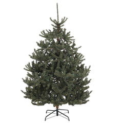 Salcar Artificial Nordmann Fir Christmas Tree – Ultra-realistic, 180 cm / 210 cm, 1118 / 1512 tips, Dense &amp; Durable for Indoor and Outdoor Use