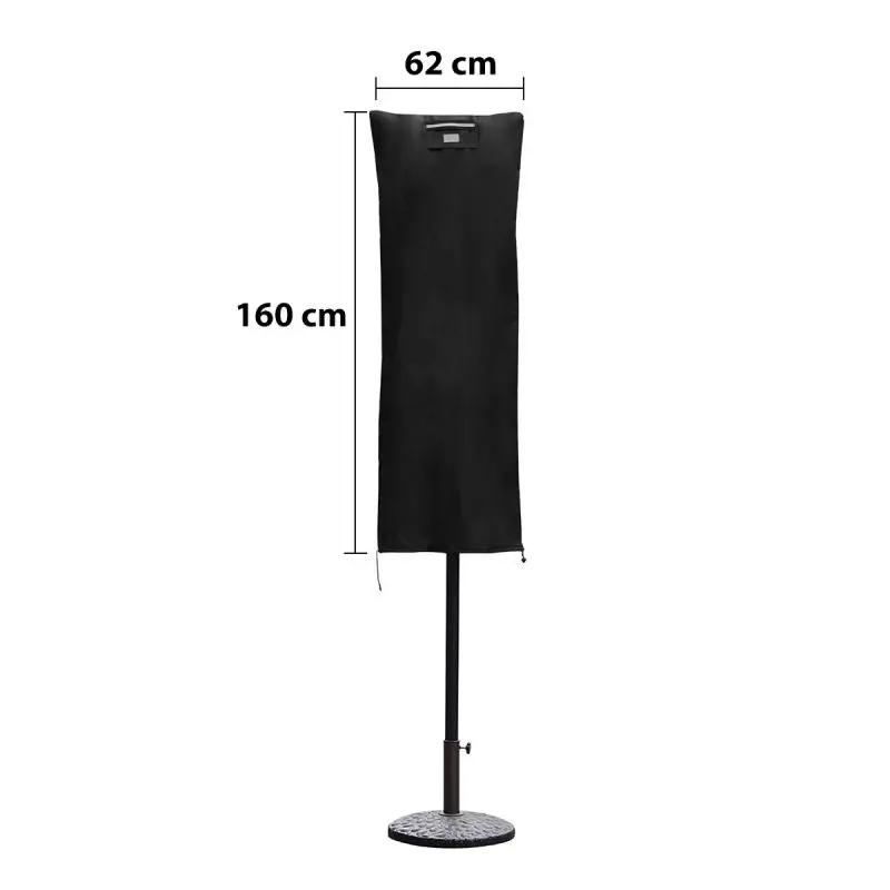 Sekey 160 x 62 cm Schutzhülle für Doppelsonnenschirm, aus Oxford-Gewebe Sekey