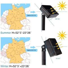 Salcar 5 m / 10 m / 15 m LED Solar Kugel Lichterkette, 20 / 40 / 60 LEDs Salcar