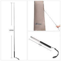 Sekey 265 x 48/70 cm Schutzhülle für 300 cm Ampelschirm, aus Polyester-Gewebe Sekey