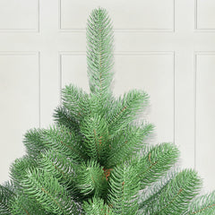 Salcar Künstlicher Weihnachtsbaum aus 100 % PE – Realistische Tannenzweige, dichter Look & stabiler Metallständer – 150 / 180 / 210 cm