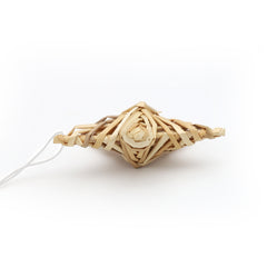 Salcar 12er Set Strohsterne zum Hängen – Handgefertigte natürliche Fünfzackige Sterne aus Stroh, nachhaltiger Christbaumschmuck für Weihnachtsbaum & Adventsdeko