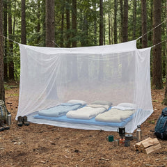 Sekey Moskitonetz Weiß 300x300x250 cm – Doppelbett, Pavillon & Outdoor Schutz vor Mücken