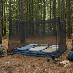 Sekey XXL Moskitonetz Schwarz 300x300x250 cm – Doppelbett, Pavillon & Outdoor Insektenschutz
