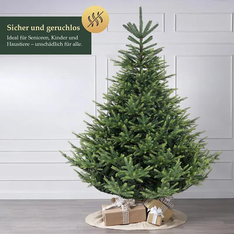 Salcar 180/210cm Künstlicher Weihnachtsbaum, 2525/3557 Zweige, 74 % PE Salcar