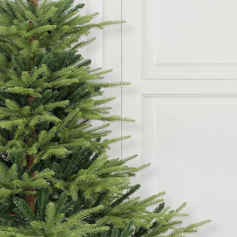 Salcar 120/150 cm Künstlicher Weihnachtsbaum, Fichte, mit 924/1372 PE-Zweige und 116/266 PVC-Zweige Salcar