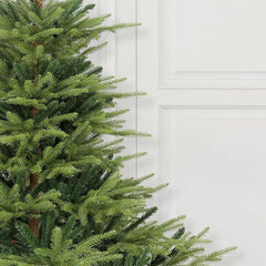 Salcar 120/150 cm Künstlicher Weihnachtsbaum, Fichte, mit 924/1372 PE-Zweige und 116/266 PVC-Zweige Salcar