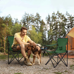 Sunula faltbarer Campingstuhl, ultraleicht, 1,65 kg, mit Getränkehalter, Tragetasche, kompakt klappbar, ideal für Camping, Garten und Ausflüge Sekey