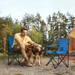 Sunula faltbarer Campingstuhl, ultraleicht, 1,65 kg, mit Getränkehalter, Tragetasche, kompakt klappbar, ideal für Camping, Garten und Ausflüge Sekey