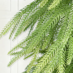 Salcar Künstlicher Weihnachtsbaum mit Holzständer – 100 % PE, zartgrün & naturgetreu – 120 cm / 150 cm, pflegeleicht & stabil
