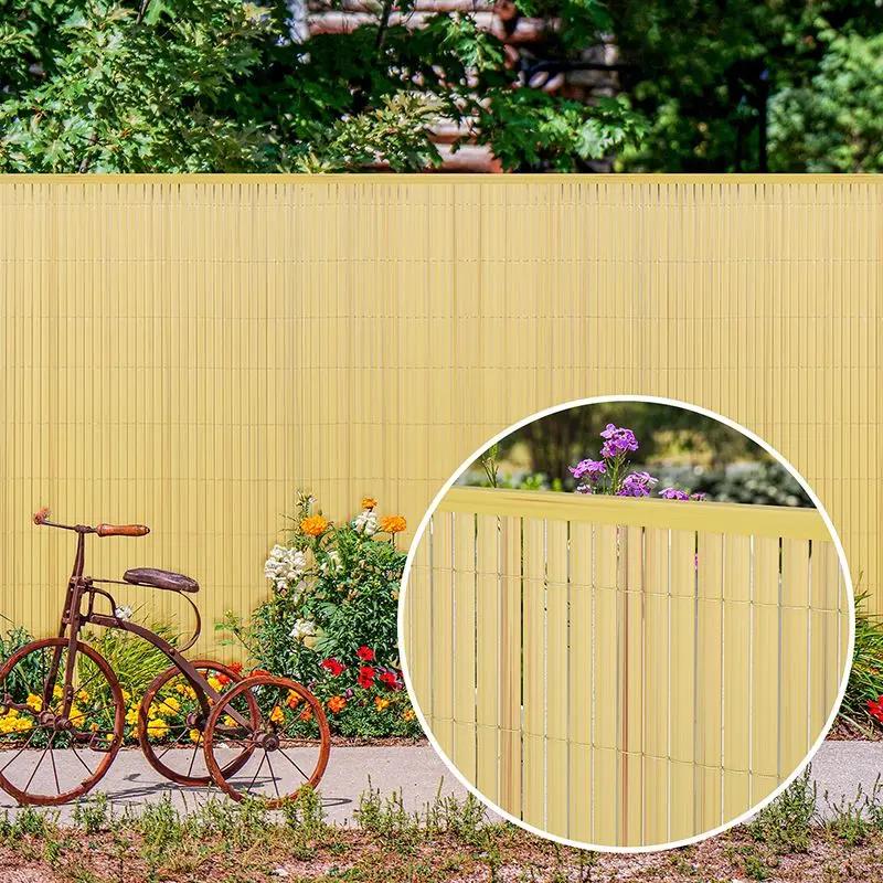 Sekey 5x1m PVC Abschlussleiste für PVC Sichtschutzmatte Sekey