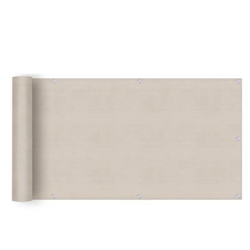 Sekey Balkon Sichtschutz aus 220 g/m² HDPE, Taupe Sekey