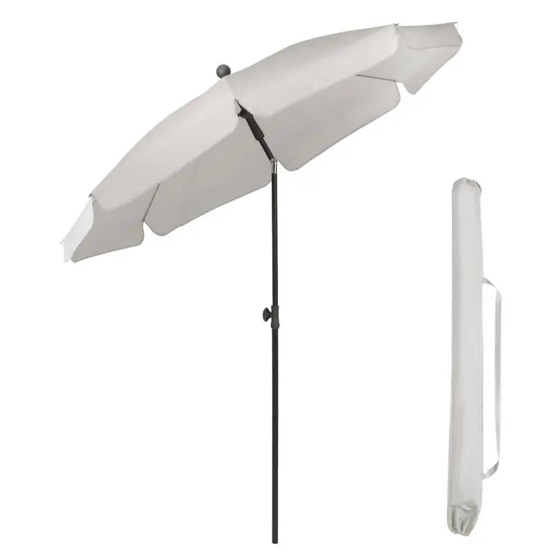 Sekey 200 cm Sonnenschirm mit Schutzhülle, Sonnenschutz UV50+ Sekey