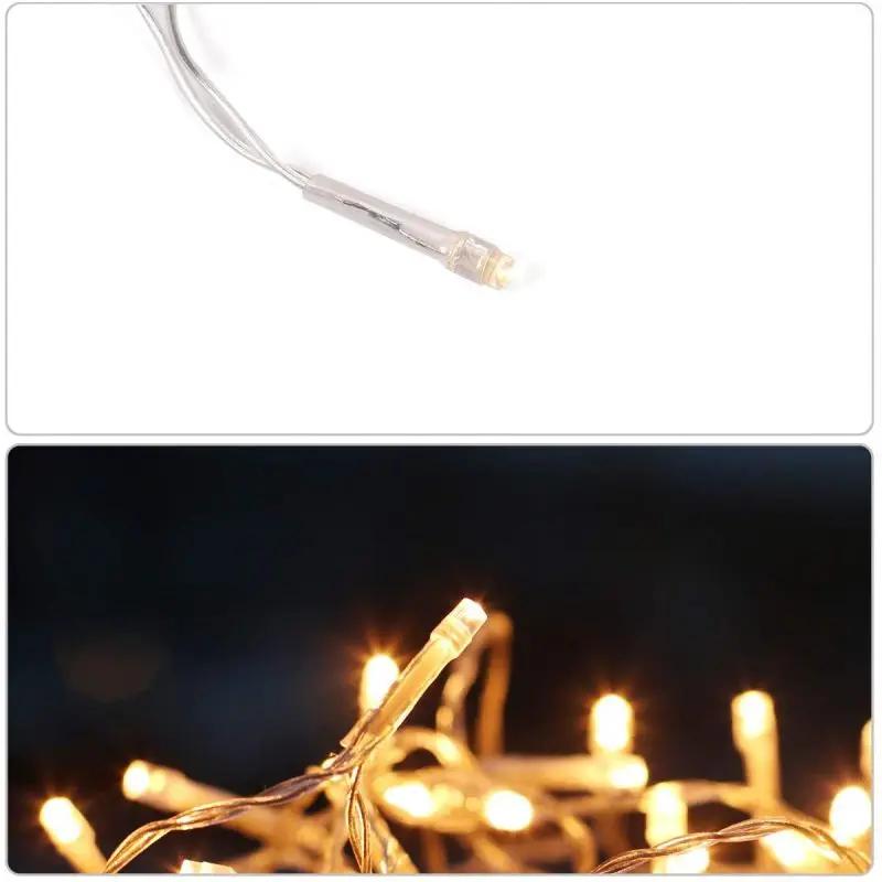 Salcar 2m/ 5m / 10m LED Eisregen Lichterkette, 80 /200 / 400 LEDs Salcar