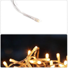 Salcar 2m/ 5m / 10m LED Eisregen Lichterkette, 80 /200 / 400 LEDs Salcar