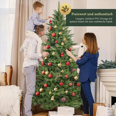 Salcar 180/210cm Künstlicher Weihnachtsbaum, Nordmanntanne, mit 560/760 Zweigen Salcar