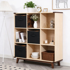Sekey Aufbewahrungsboxen 3er Set mit Deckel | Stoffboxen 40 × 30 × 25 cm formstabil, faltbar & vielseitig einsetzbar
