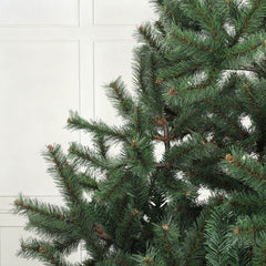 Salcar Künstlicher Weihnachtsbaum Nordmanntanne – Ultra-realistisch, 180 cm / 210 cm mit 1118 / 1512 Spitzen, Dicht & Robus, Für Innen- & Außenbereich