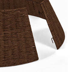 Salcar Weihnachtsbaumkorb aus Papierkordel – Braun, 40/60 cm oder 50/68 cm