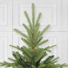 Salcar 120/150 cm Künstlicher Weihnachtsbaum, Fichte, mit 924/1372 PE-Zweige und 116/266 PVC-Zweige Salcar