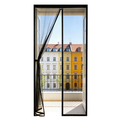 Sekey Insektenschutz-Tür für Balkon & Terrasse – Fliegengitter Magnet ohne Bohren, Luftdurchlässiges Moskitonetz für Familien & Haustiere