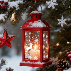 Salcar Fensterbild Weihnachten – Selbstklebende Fensteraufkleber für Winterdeko, Beidseitig sichtbar, Wiederverwendbar – Tannenbäume, Schneeflocken & Rentiere