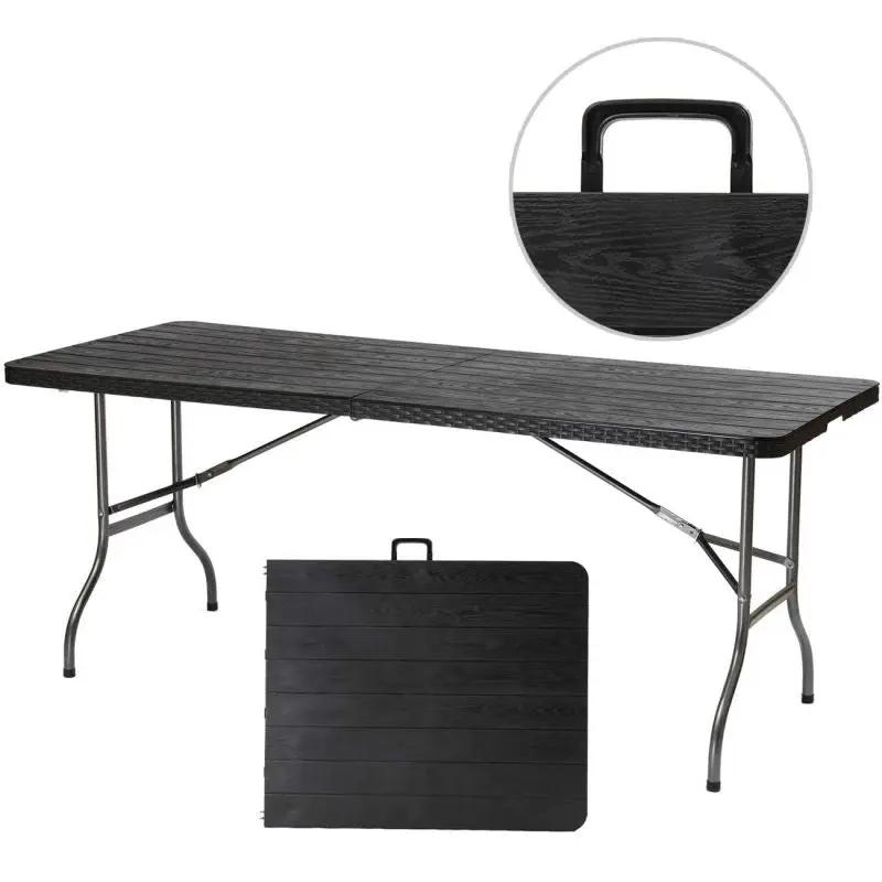 Sekey 180 cm Klappbar Gartentisch mit Tragegriff Sekey