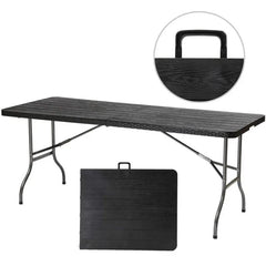 Sekey 180 cm Klappbar Gartentisch mit Tragegriff Sekey