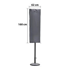 Sekey 160 x 62 cm Schutzhülle für Doppelsonnenschirm, aus Oxford-Gewebe Sekey
