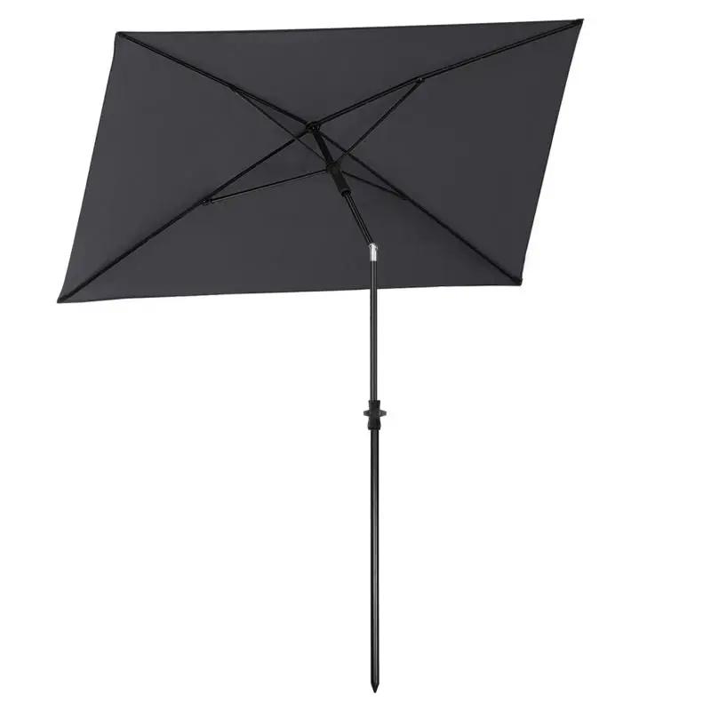 Sekey 210 x 140 cm Sonnenschirm mit Schutzhülle, Sonnenschutz UV50+ Sekey