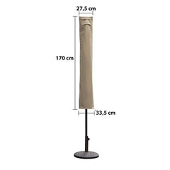 Sekey 170 x 27,5/33,5 cm Schutzhülle für 300 cm Sonnenschirm, aus Oxford-Gewebe Sekey