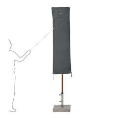 Sekey 160 x 62 cm Schutzhülle für Doppelsonnenschirm, aus Oxford-Gewebe Sekey
