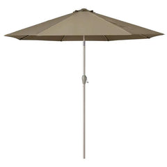 Sekey 300 cm Sonnenschirm mit Kurbel, Sonnenschutz UV50+, aus Holz-Metall Sekey
