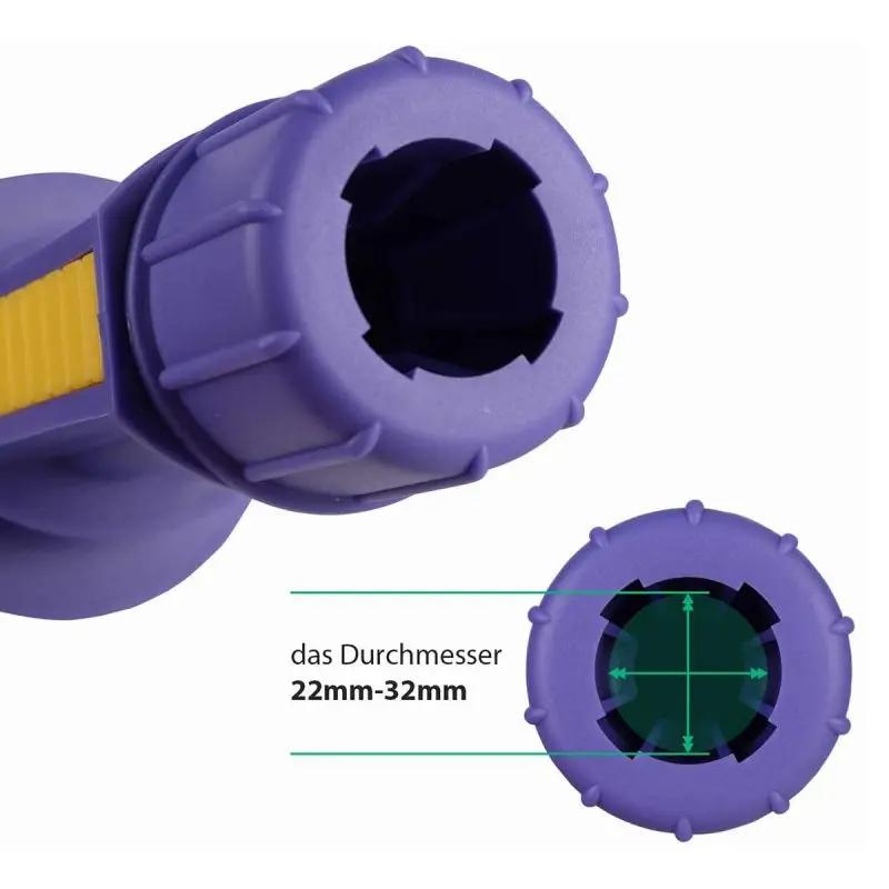 Sekey 22 mm - 32 mm Bodenhülse für Sonnenschirm, mit klappbaren Griffen und Aufhängehaken Sekey