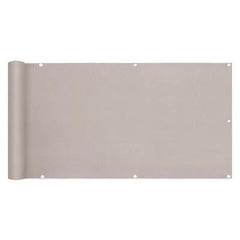 Sekey Balkon Sichtschutz aus 100% Polyester, Taupe Sekey