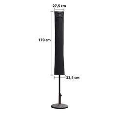 Sekey 170 x 27,5/33,5 cm Schutzhülle für 300 cm Sonnenschirm, aus Oxford-Gewebe Sekey