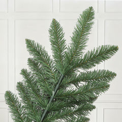 Salcar Künstlicher Weihnachtsbaum aus 100% PVC – Naturgetreuer Tannenbaum mit dichtem Nadelkleid, stabilem Standfuß & Handschuhen – Wiederverwendbar, Sicher & Umweltfreundlich