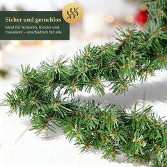 SALCAR PVC Christmas Star 40 cm/55 cm – Realistic Christmas decoration with 200/240 branches for indoor &amp; outdoor use