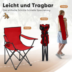 Sunula faltbarer Campingstuhl, ultraleicht, 1,65 kg, mit Getränkehalter, Tragetasche, kompakt klappbar, ideal für Camping, Garten und Ausflüge Sekey