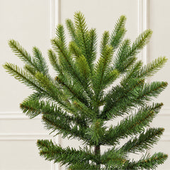 Salcar Künstlicher Weihnachtsbaum Fichte aus PE & PVC mit hellgrünen Zweigspitzen – 120 bis 210 cm