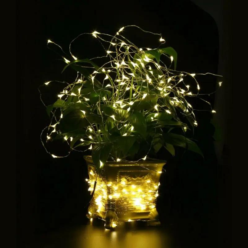 Salcar 10 m LED Micro Lichterkette, 100 LEDs, USB-betrieben Salcar