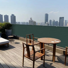 Sekey Balkon Sichtschutz aus 220 g/m² HDPE, Grün Sekey