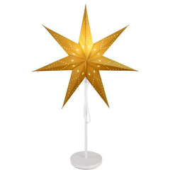 Salcar 35 cm / 55 cm LED Papierstern zum Stehen Salcar