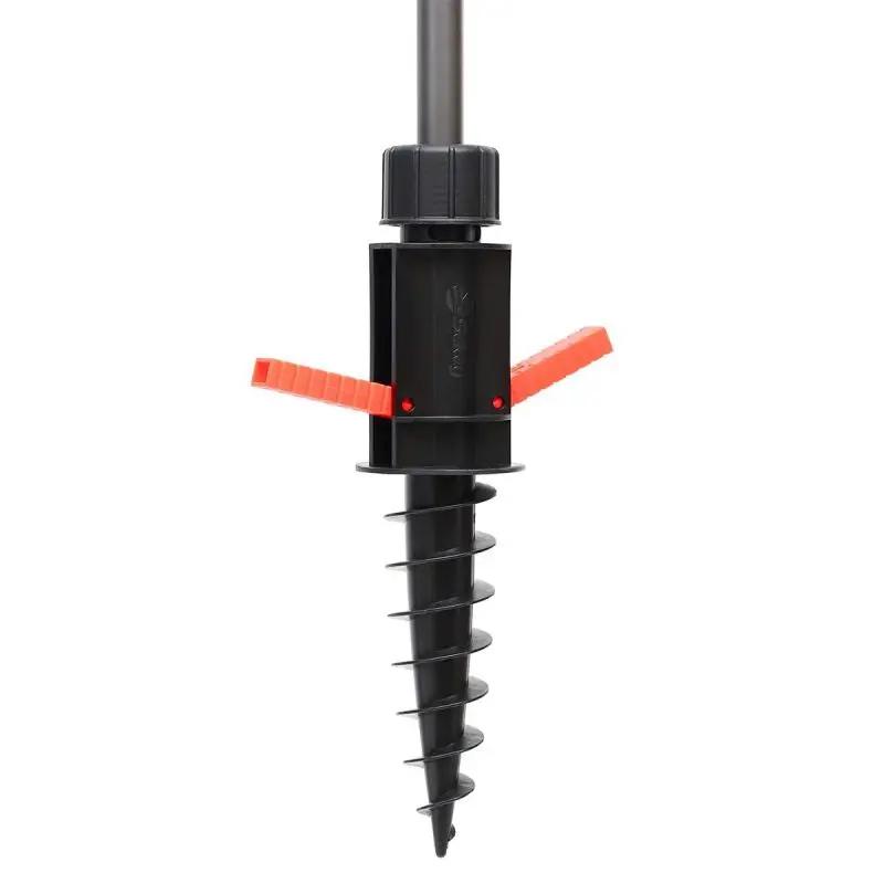 Sekey 22 mm - 32 mm Bodenhülse für Sonnenschirm, mit klappbaren Griffen und Aufhängehaken Sekey