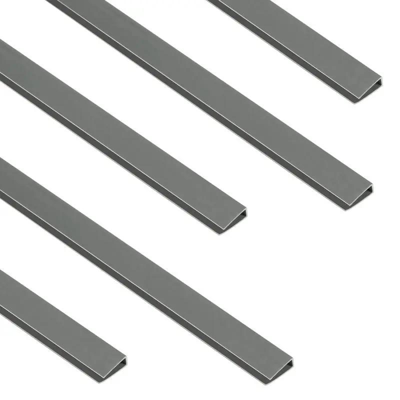 Sekey 5x1m PVC Abschlussleiste für PVC Sichtschutzmatte Sekey