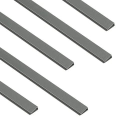 Sekey 5x1m PVC Abschlussleiste für PVC Sichtschutzmatte Sekey